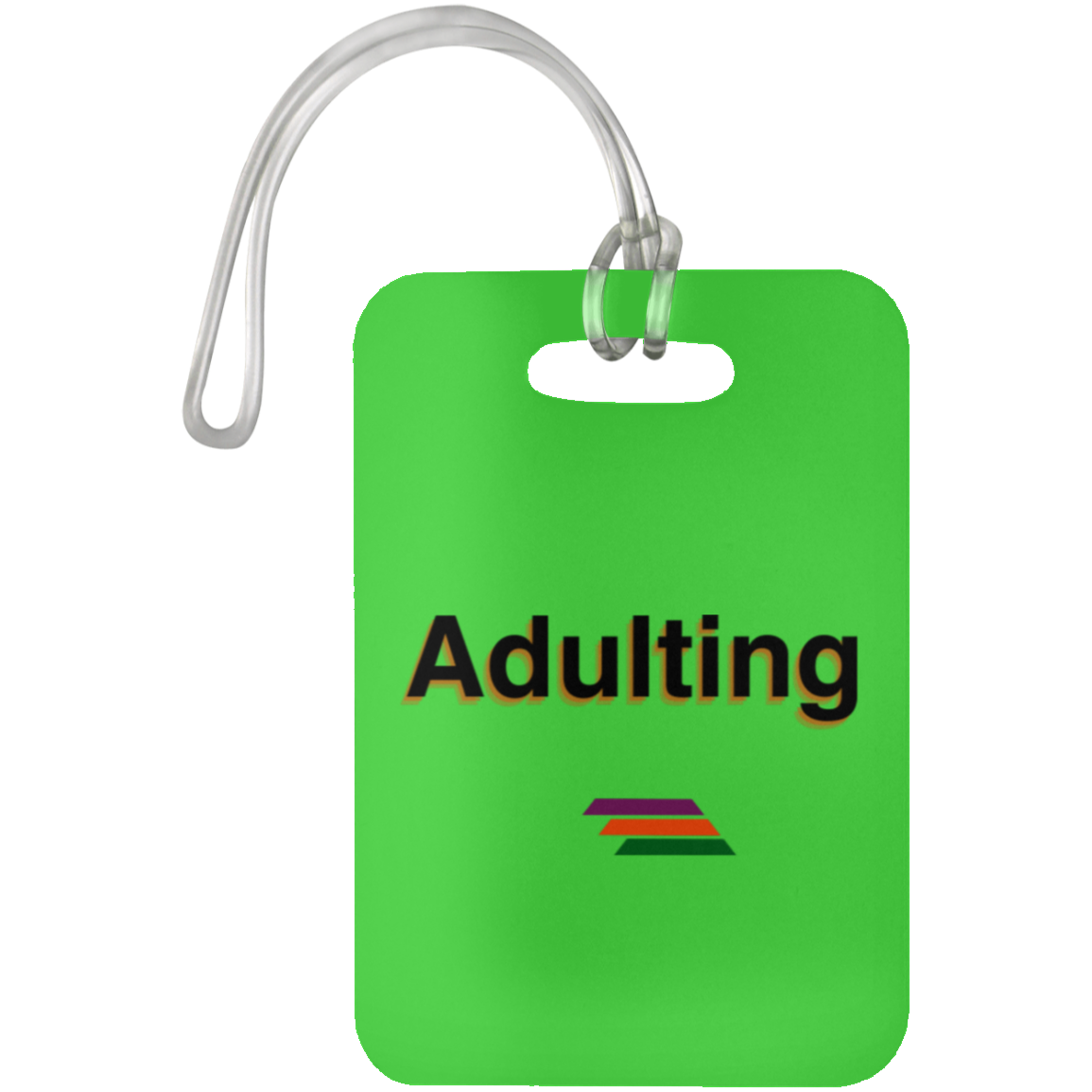 "Adulting" Luggage Bag Tag