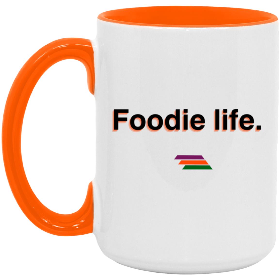 "Foodie life." Coffee Cups | BetterSaid.co