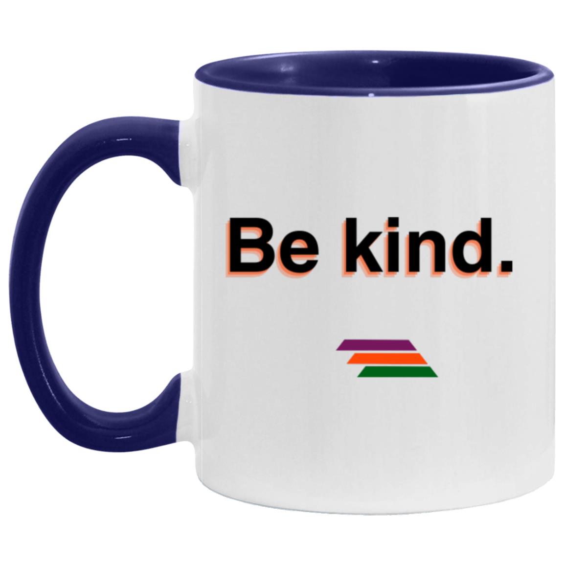 "Be kind." Coffee Cups | BetterSaid.co