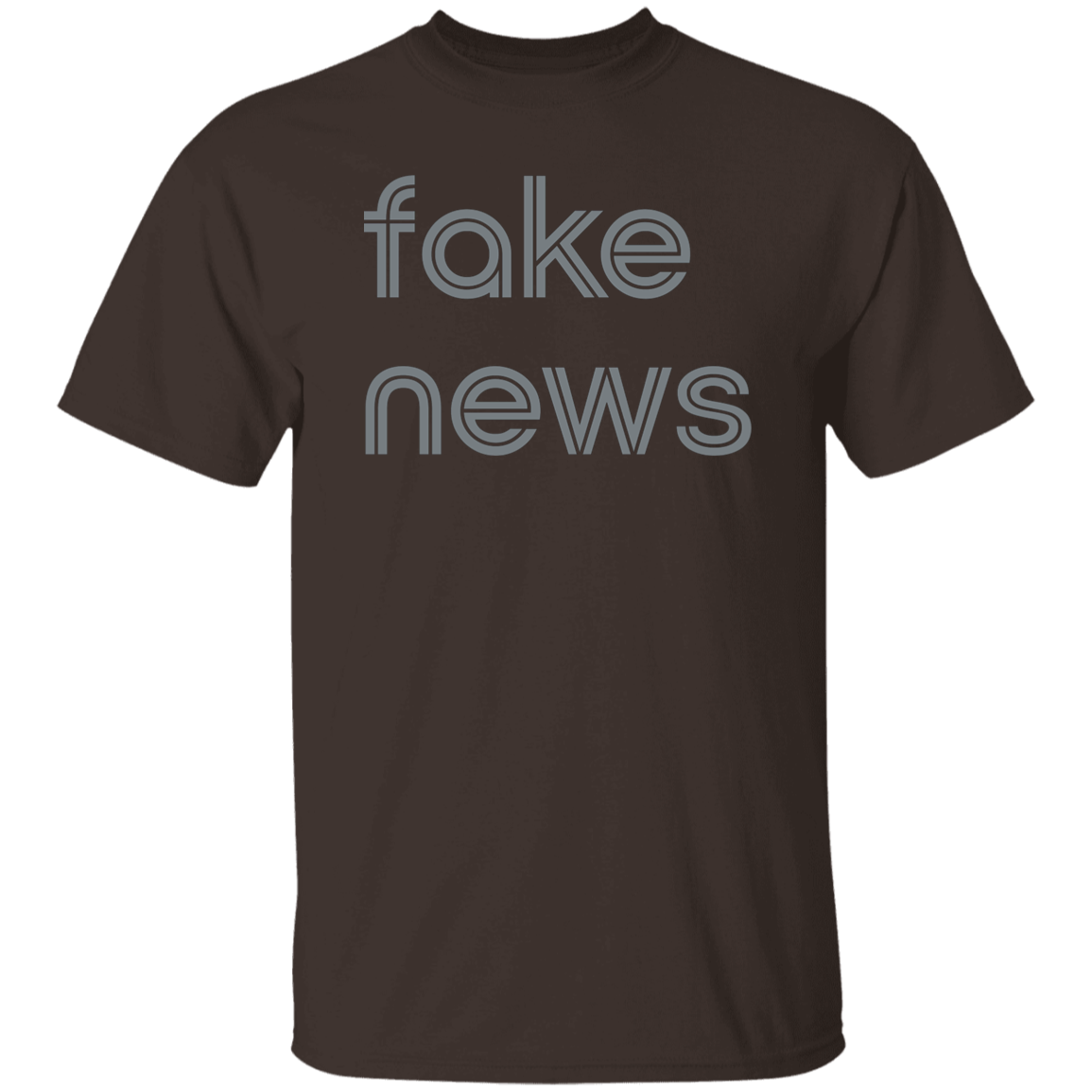 "Fake news." Mens T-shirt | BetterSaid.co