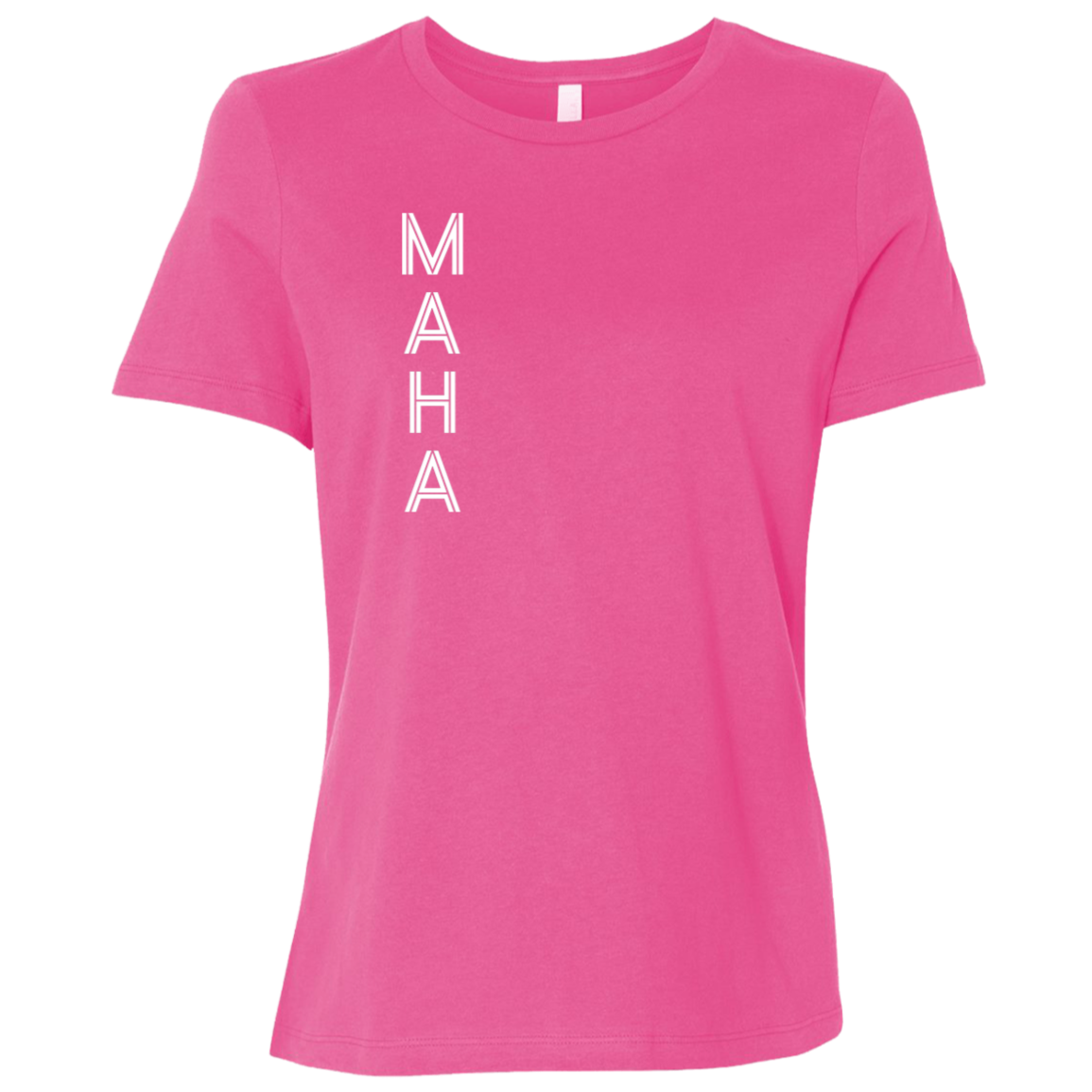 "MAHA" Womens Relaxed T-shirt | BetterSaid.co