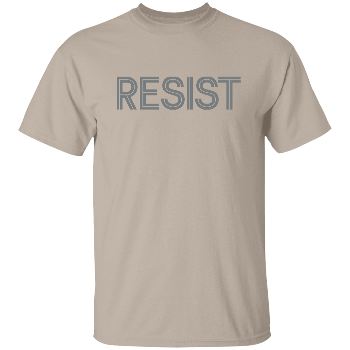 "Resist." Mens T-shirt | BetterSaid.co
