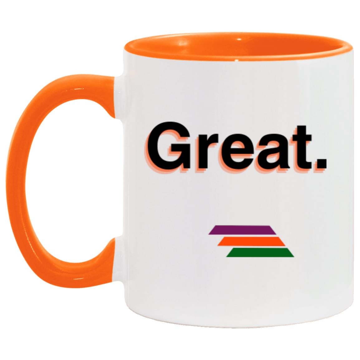 "Great." Coffee Cups | BetterSaid.co