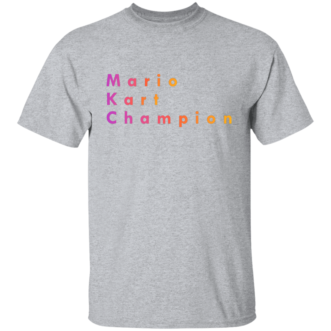 "Mario Kart Champion" Kids Cotton T-shirt | BetterSaid.co