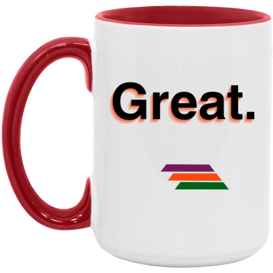 "Great." Coffee Cups | BetterSaid.co