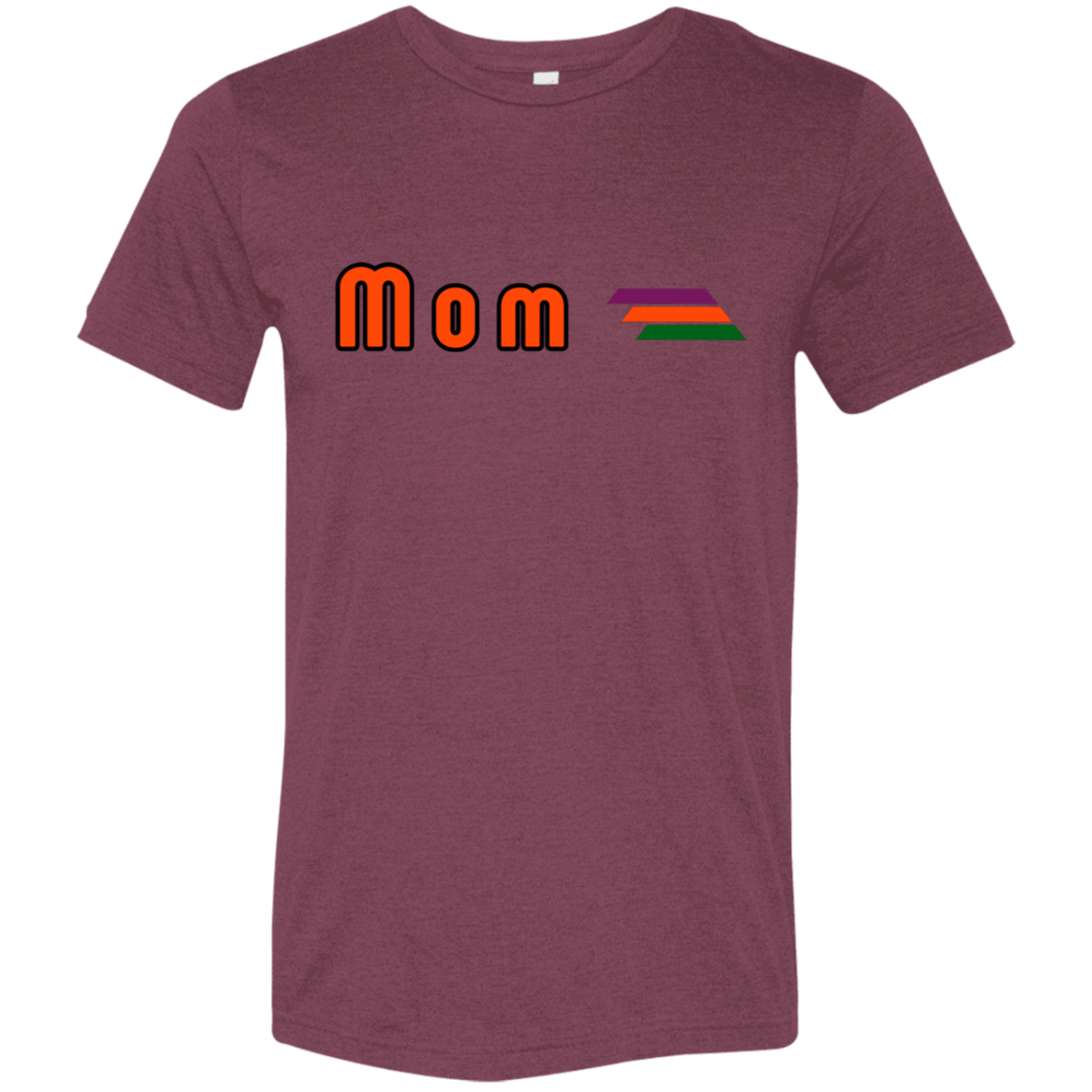 "Mom" Tri-blend T-shirt | BetterSaid.co