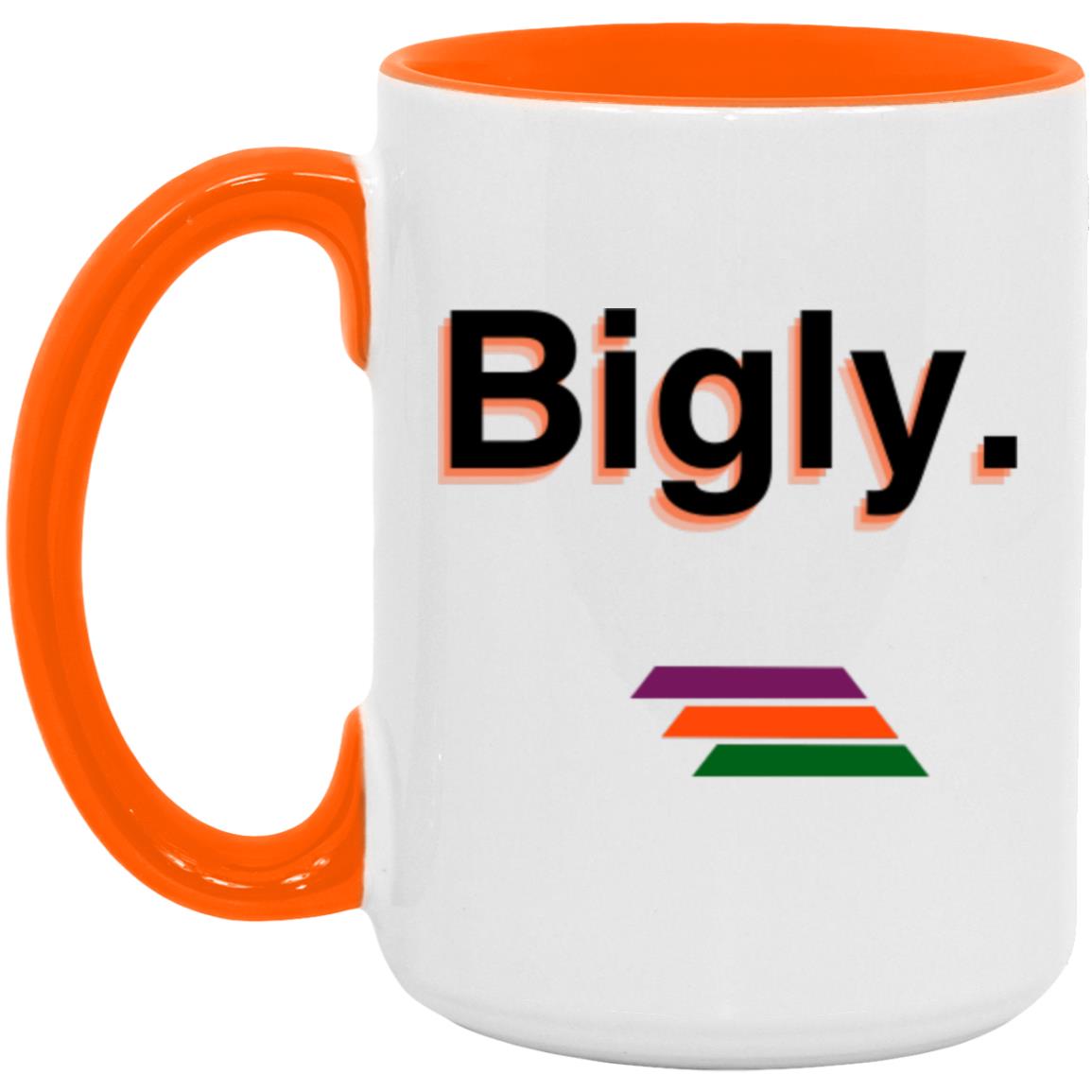 "Bigly." Coffee Cups | BetterSaid.co