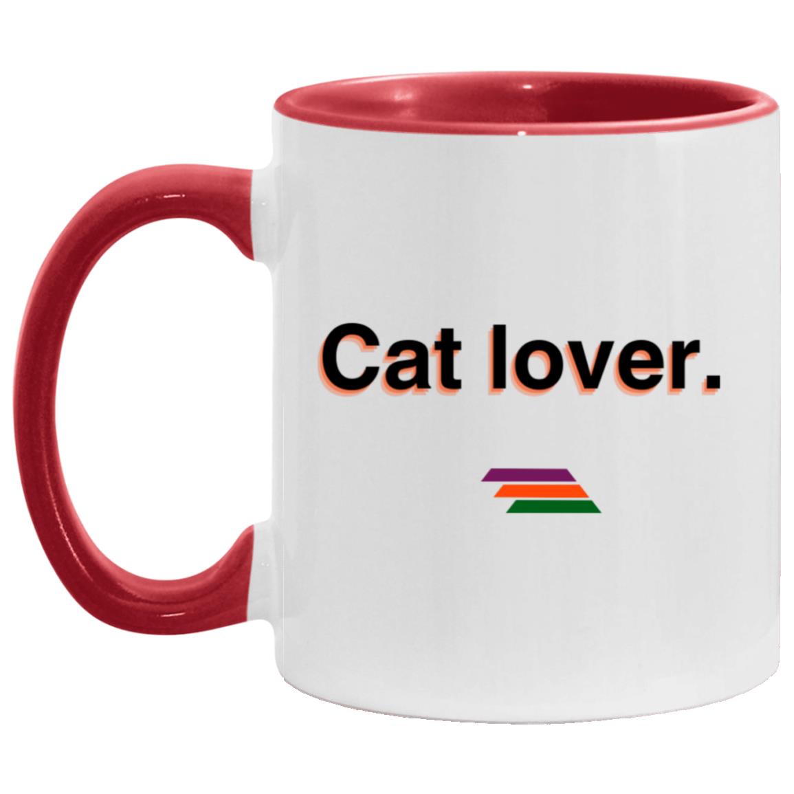"Cat lover." Coffee Cups | BetterSaid.co