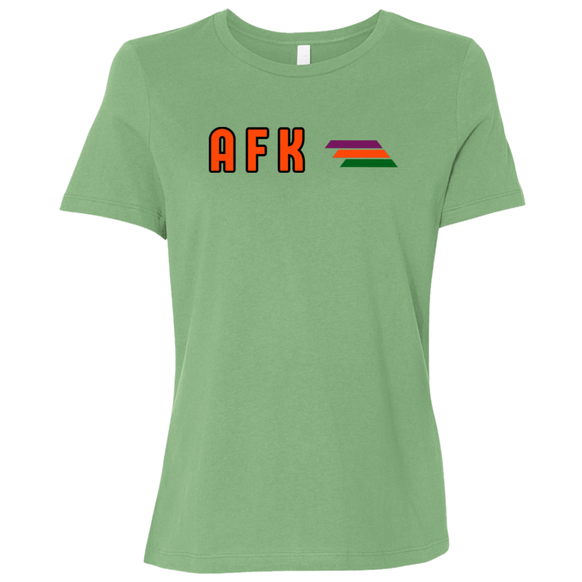 "AFK" Womens Relaxed T-shirt | BetterSaid.co
