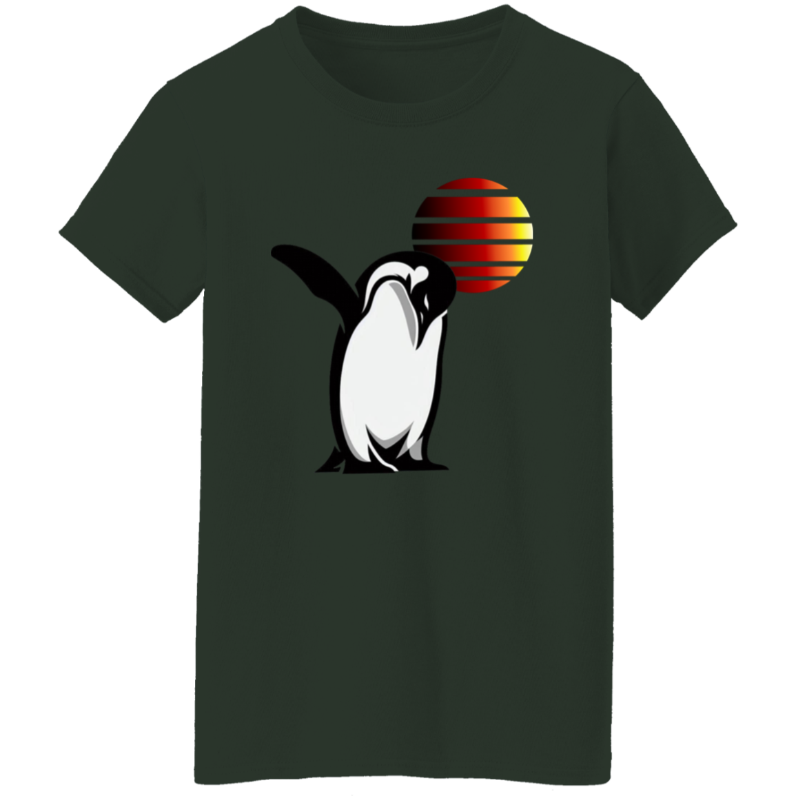 "Penguin" Womens T-shirt | BetterSaid.co