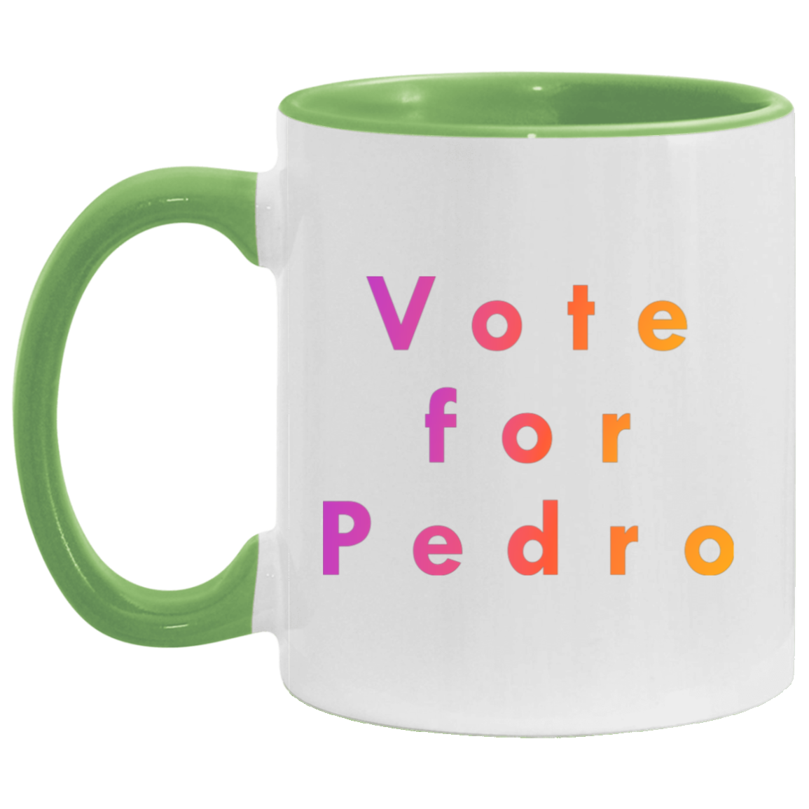 "Vote for Pedro" Coffee Cups