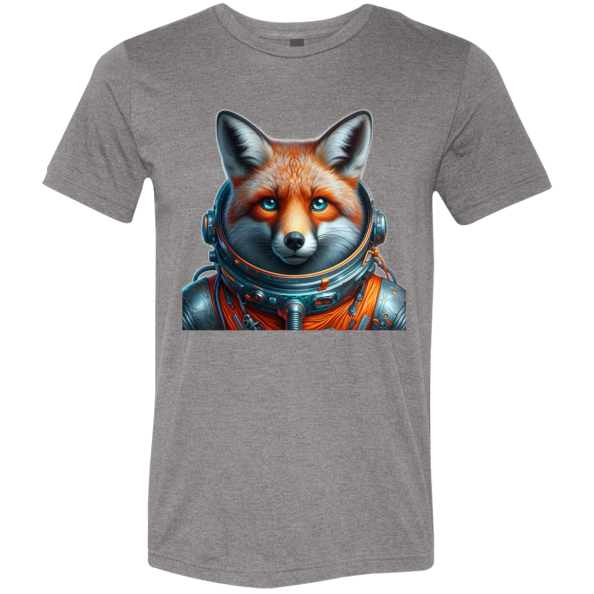 "Space Fox" Tri-blend T-shirt | BetterSaid.co