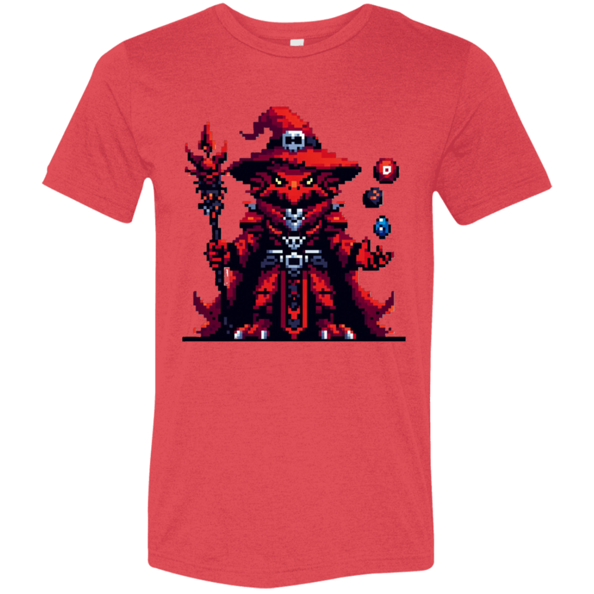 "Red Dragonborn" Tri-blend T-shirt | BetterSaid.co