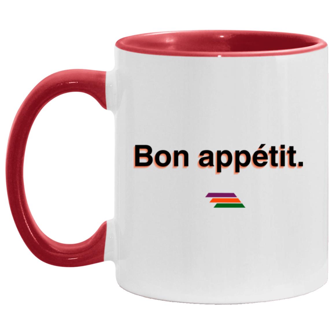 "Bon appetit." Coffee Cups | BetterSaid.co