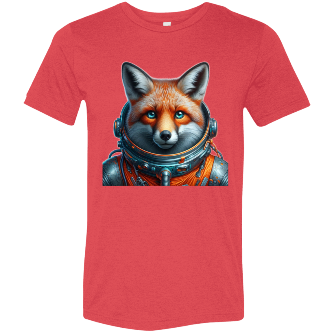 "Space Fox" Tri-blend T-shirt | BetterSaid.co