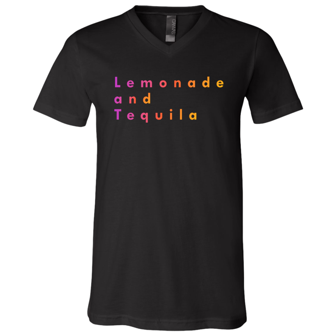 "Lemonade and Tequila" V-neck T-shirt | BetterSaid.co