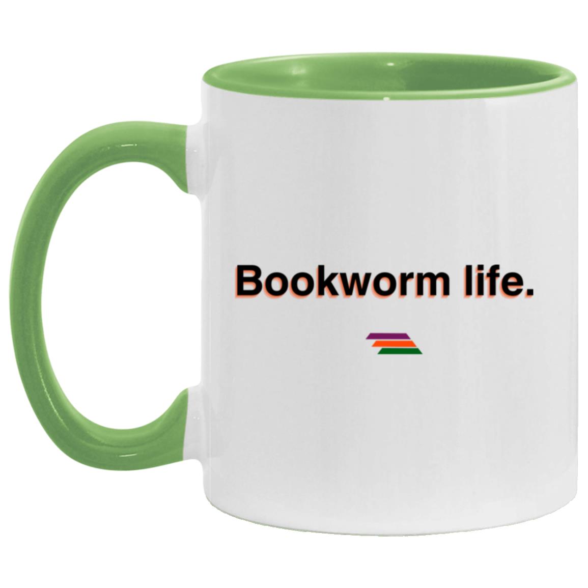 "Bookworm life." Coffee Cups | BetterSaid.co