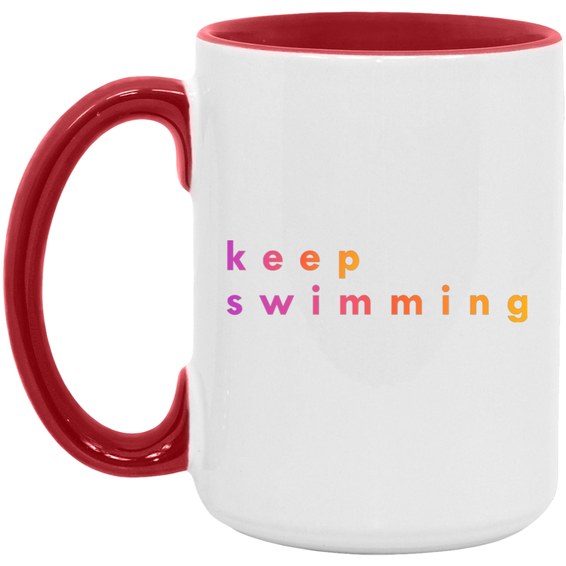 "Keep Swimming" Coffee Cups
