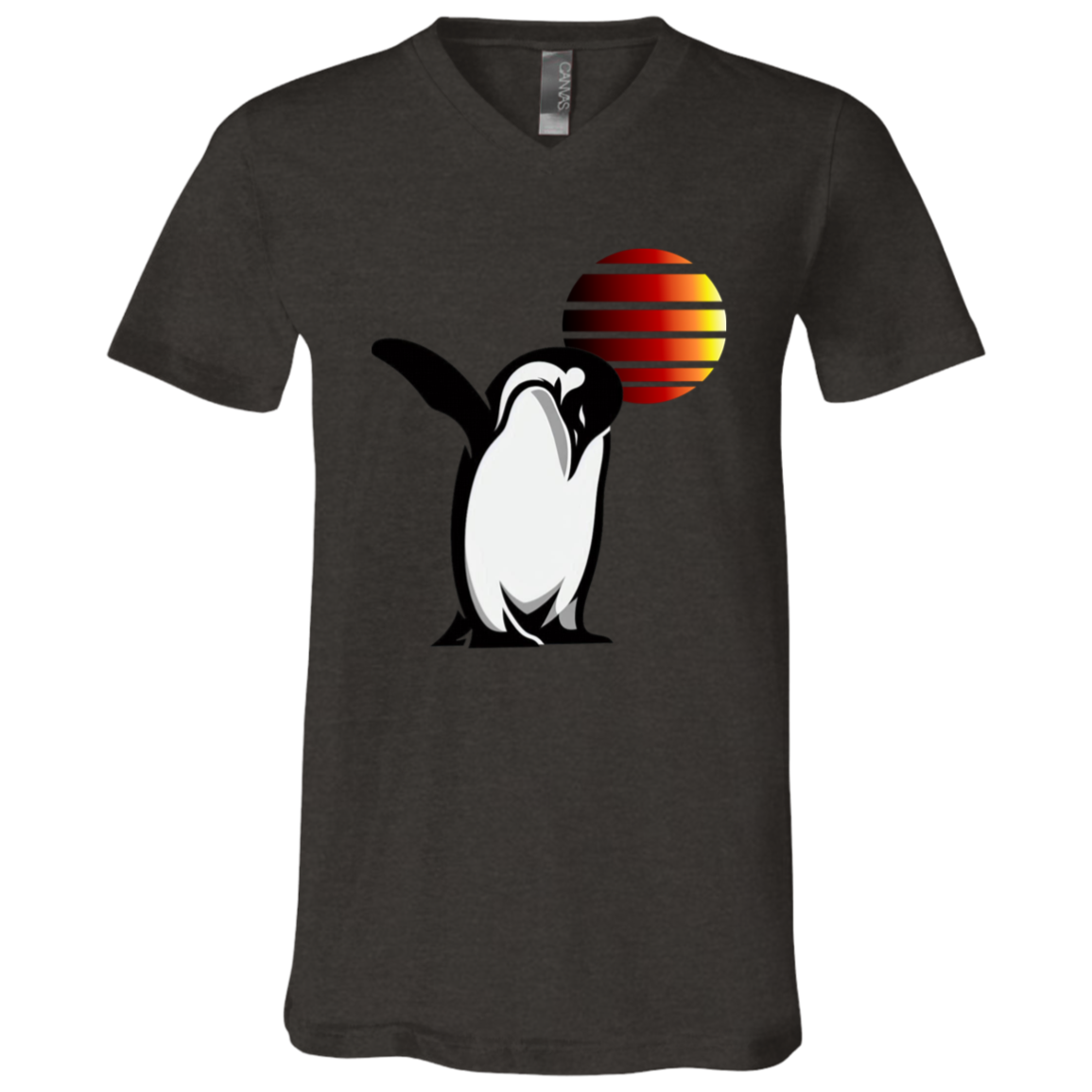 "Penguin" Mens V-neck T-shirt | BetterSaid.co