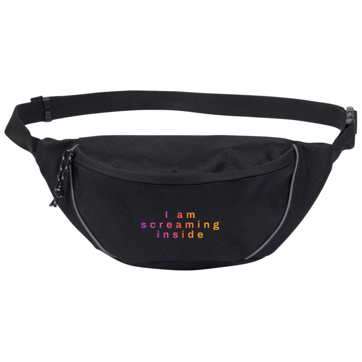 "I am screaming inside" Hip Pack
