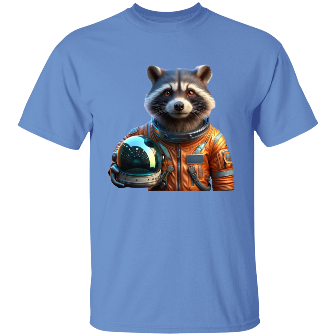 "Space Raccoon" Kids Cotton T-shirt | BetterSaid.co