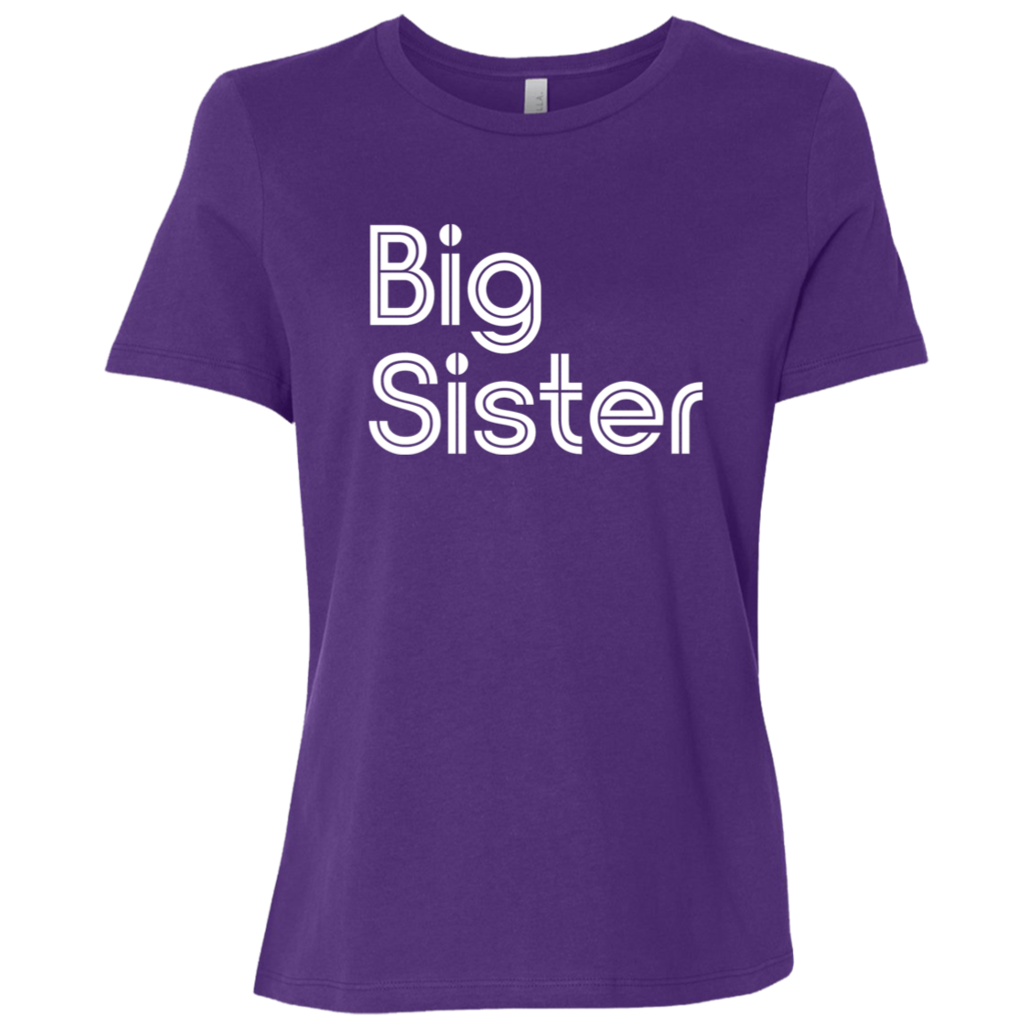 "Big Sister" Womens Relaxed T-shirt | BetterSaid.co