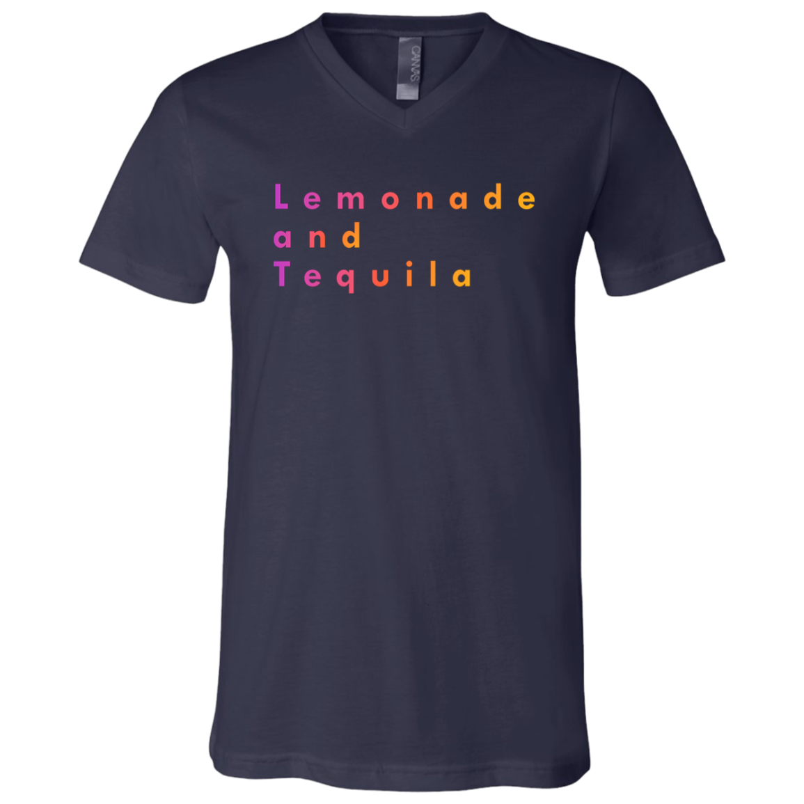 "Lemonade and Tequila" V-neck T-shirt | BetterSaid.co