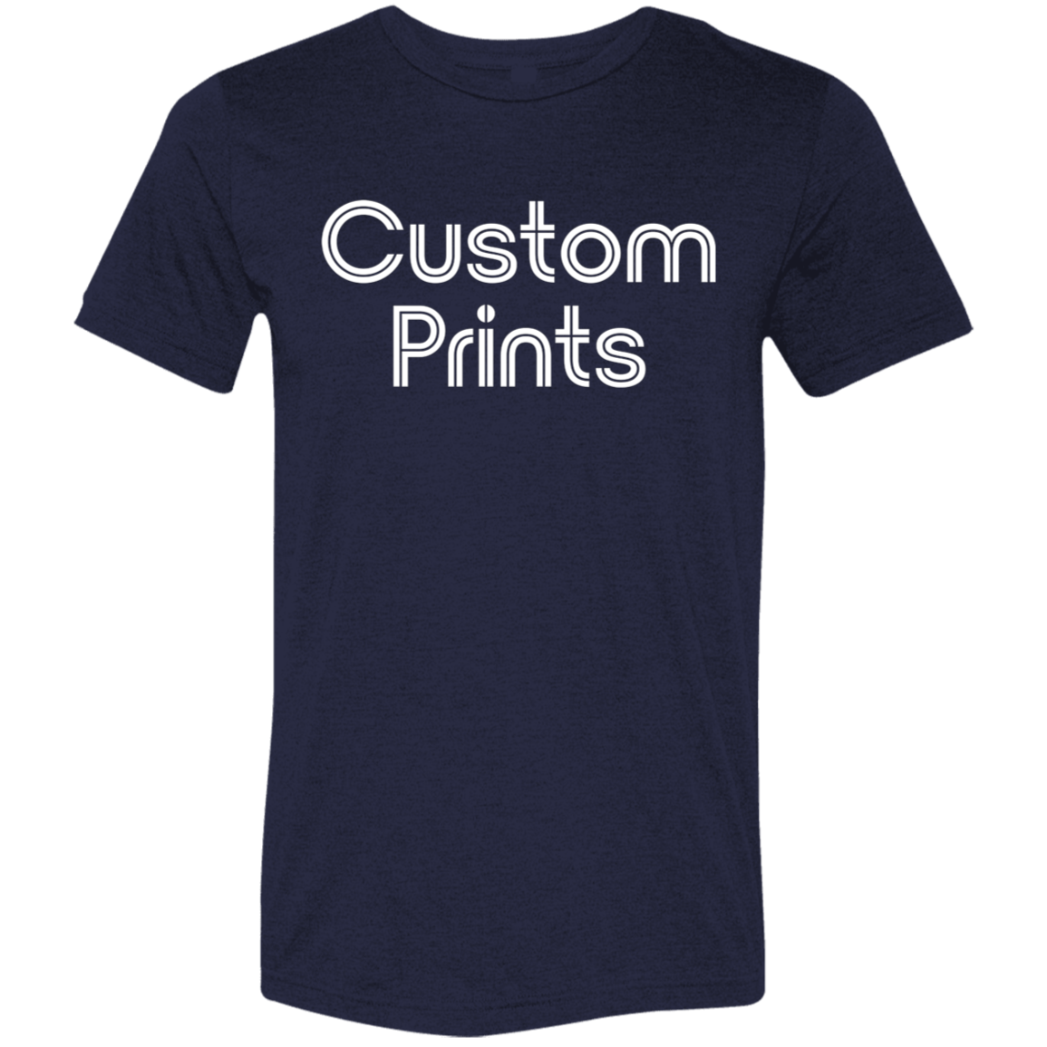 "Custom Prints" Tri-blend T-shirt | BetterSaid.co