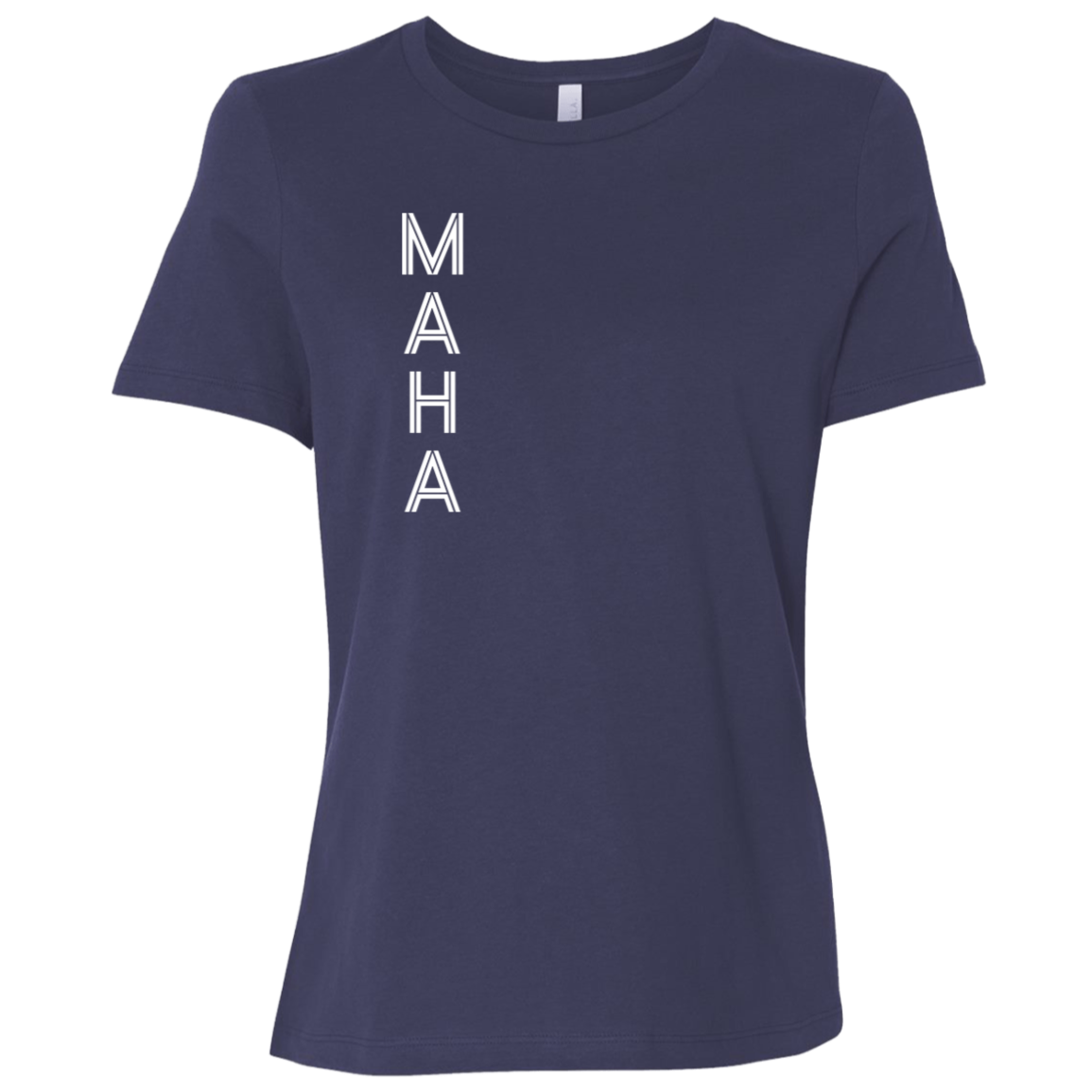 "MAHA" Womens Relaxed T-shirt | BetterSaid.co