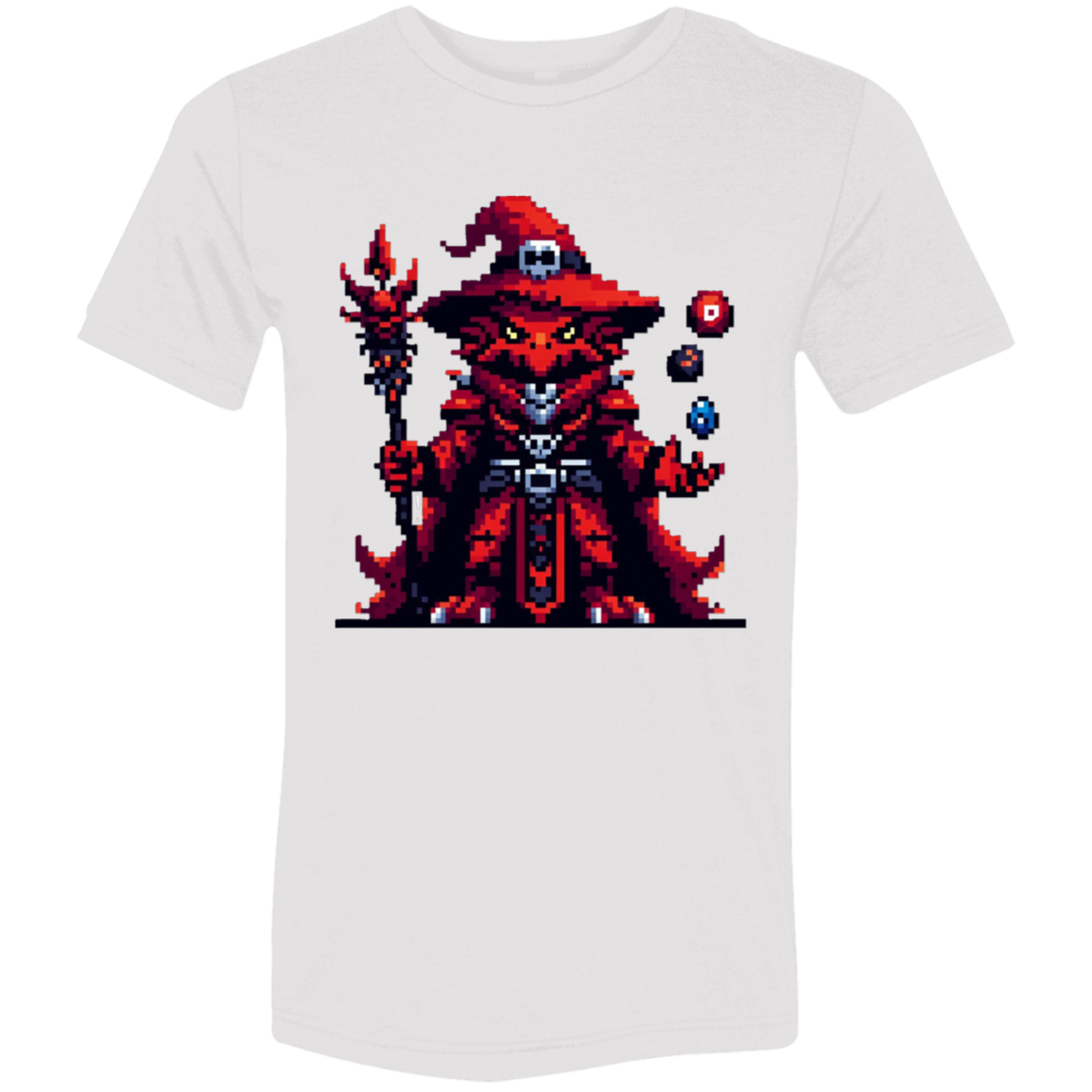 "Red Dragonborn" Tri-blend T-shirt | BetterSaid.co