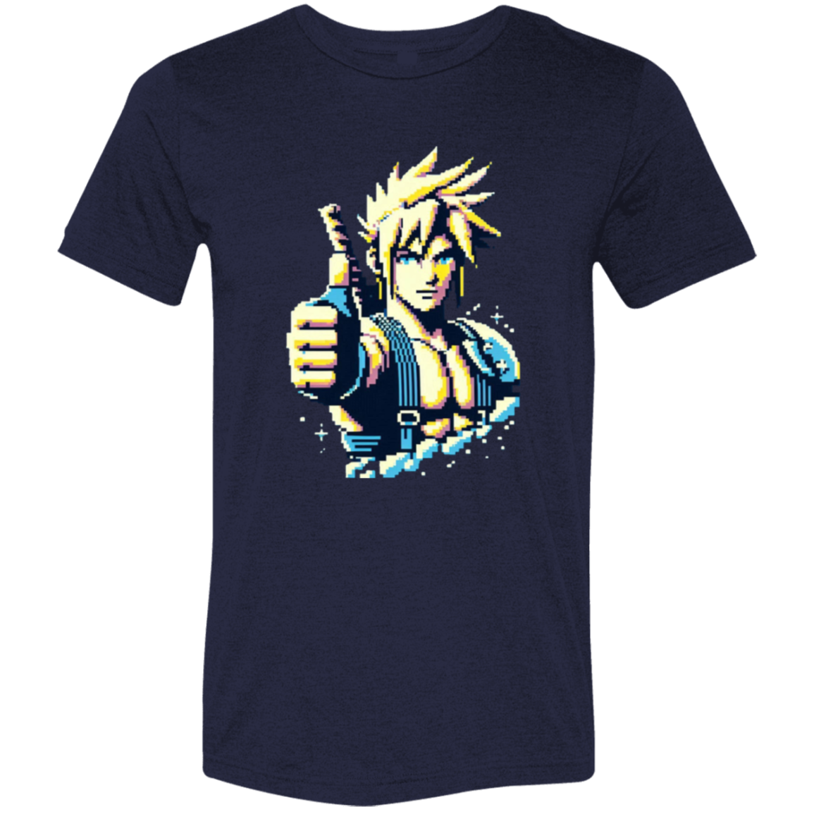 "Thumbs Up 90s Style" Tri-blend T-shirt | BetterSaid.co