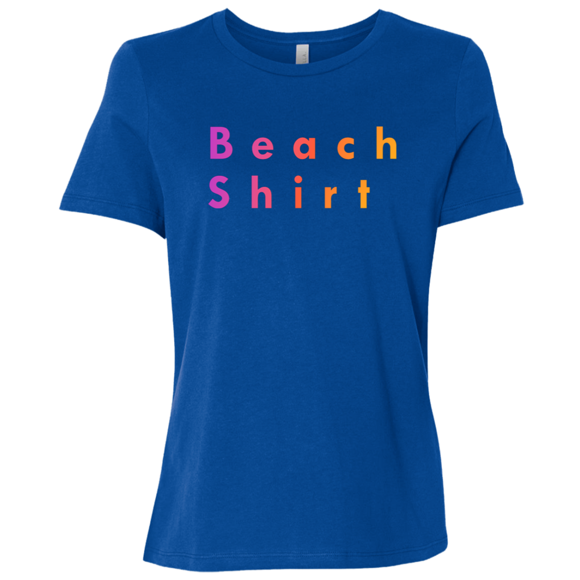 "Beach shirt" Womens T-shirt | BetterSaid.co