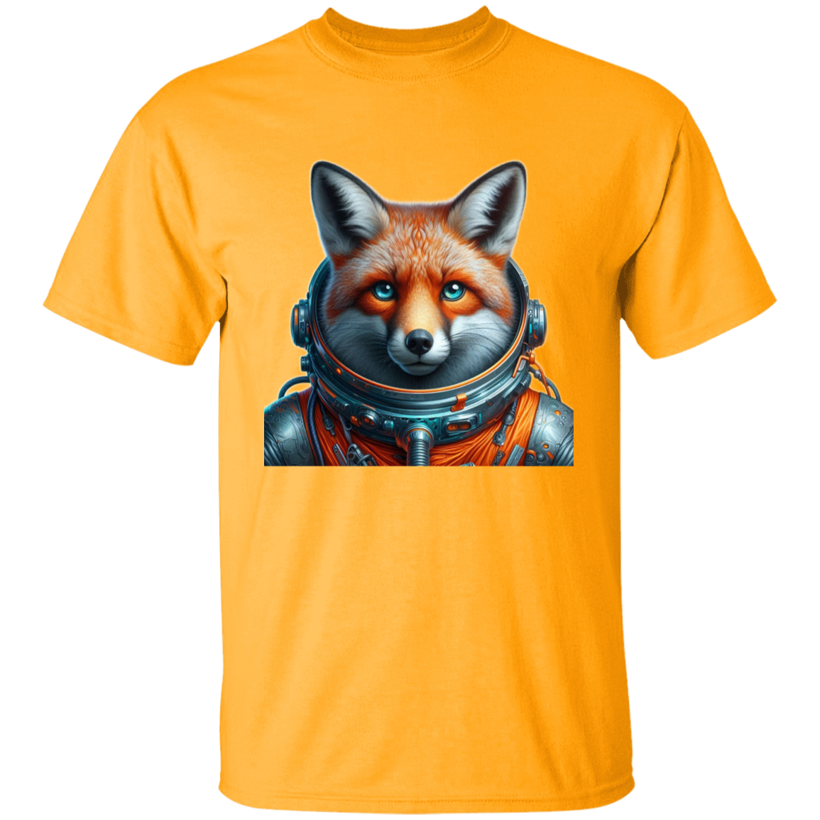 "Space Fox" Kids Cotton T-shirt | BetterSaid.co