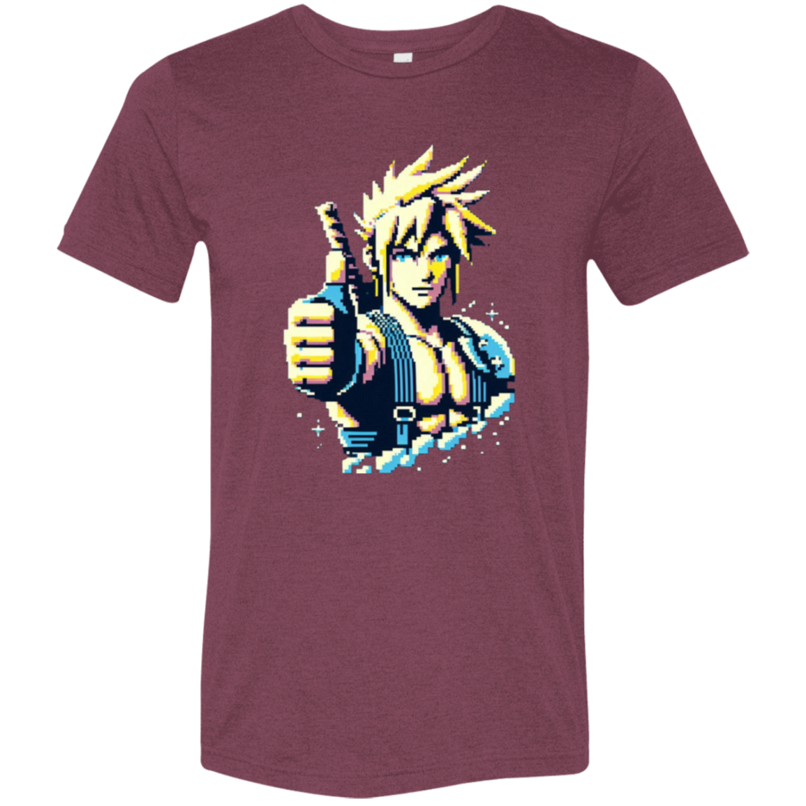 "Thumbs Up 90s Style" Tri-blend T-shirt | BetterSaid.co