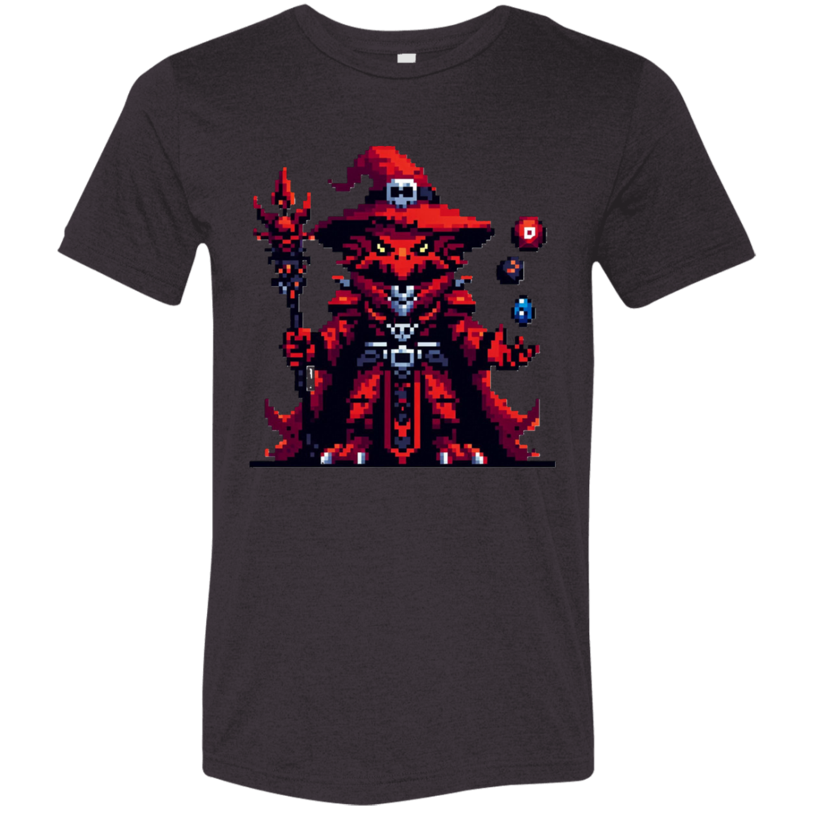 "Red Dragonborn" Tri-blend T-shirt | BetterSaid.co