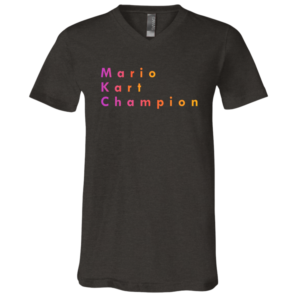 "Mario Kart Champion" V-neck T-shirt | BetterSaid.co