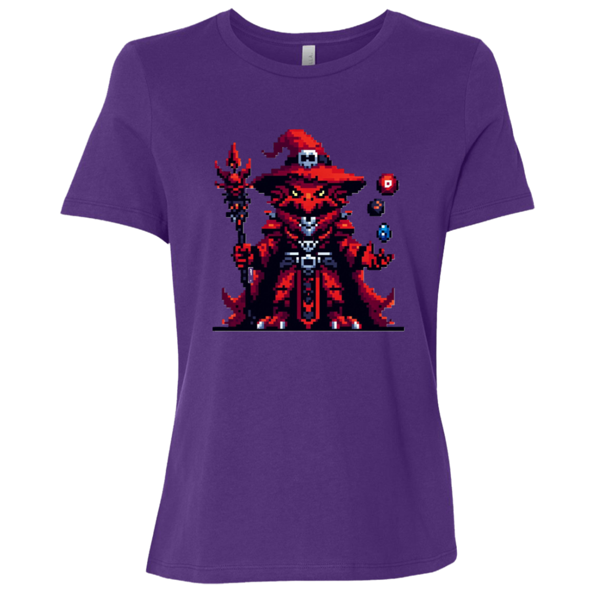 "Red Dragonborn DND" Womens Relaxed T-shirt | BetterSaid.co