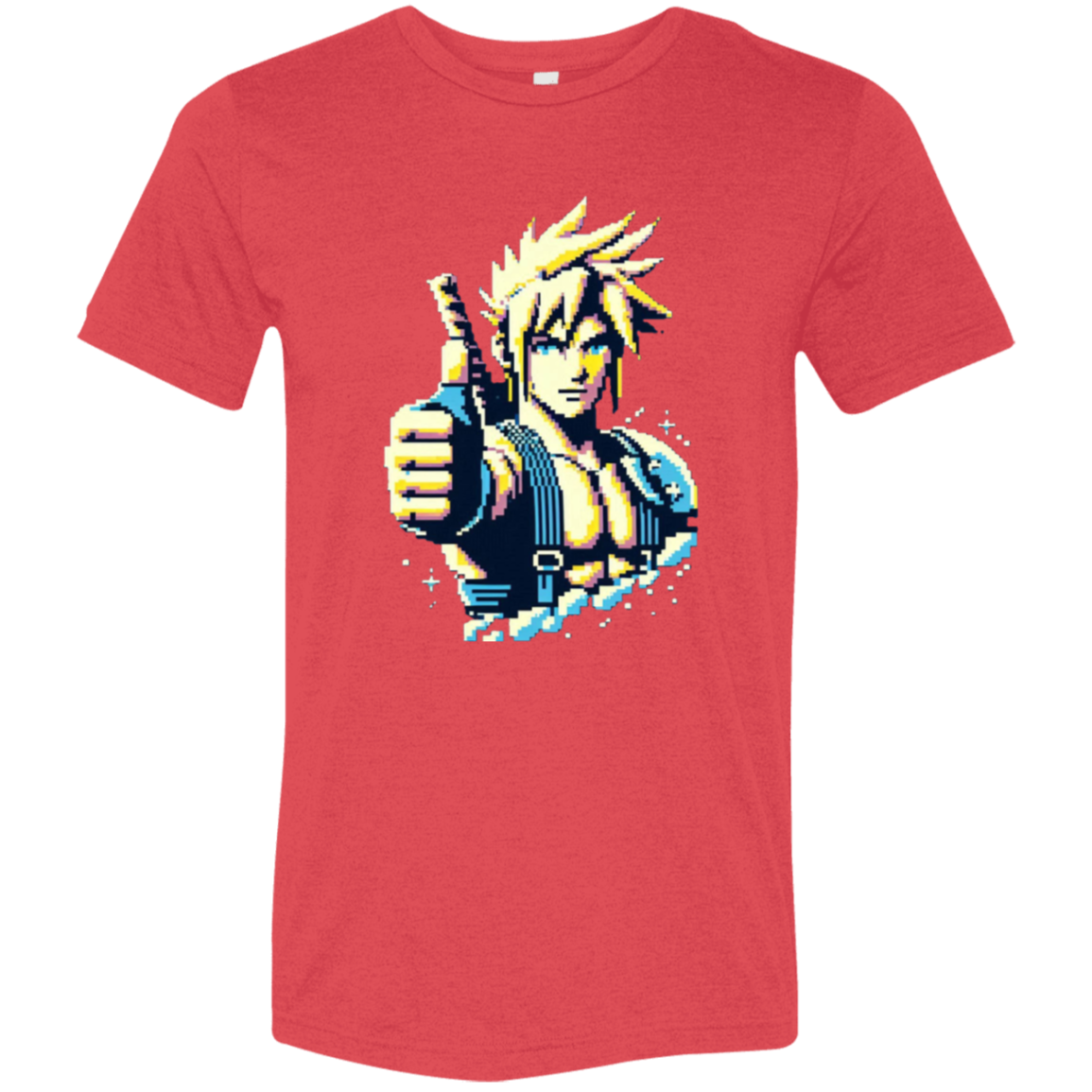 "Thumbs Up 90s Style" Tri-blend T-shirt | BetterSaid.co