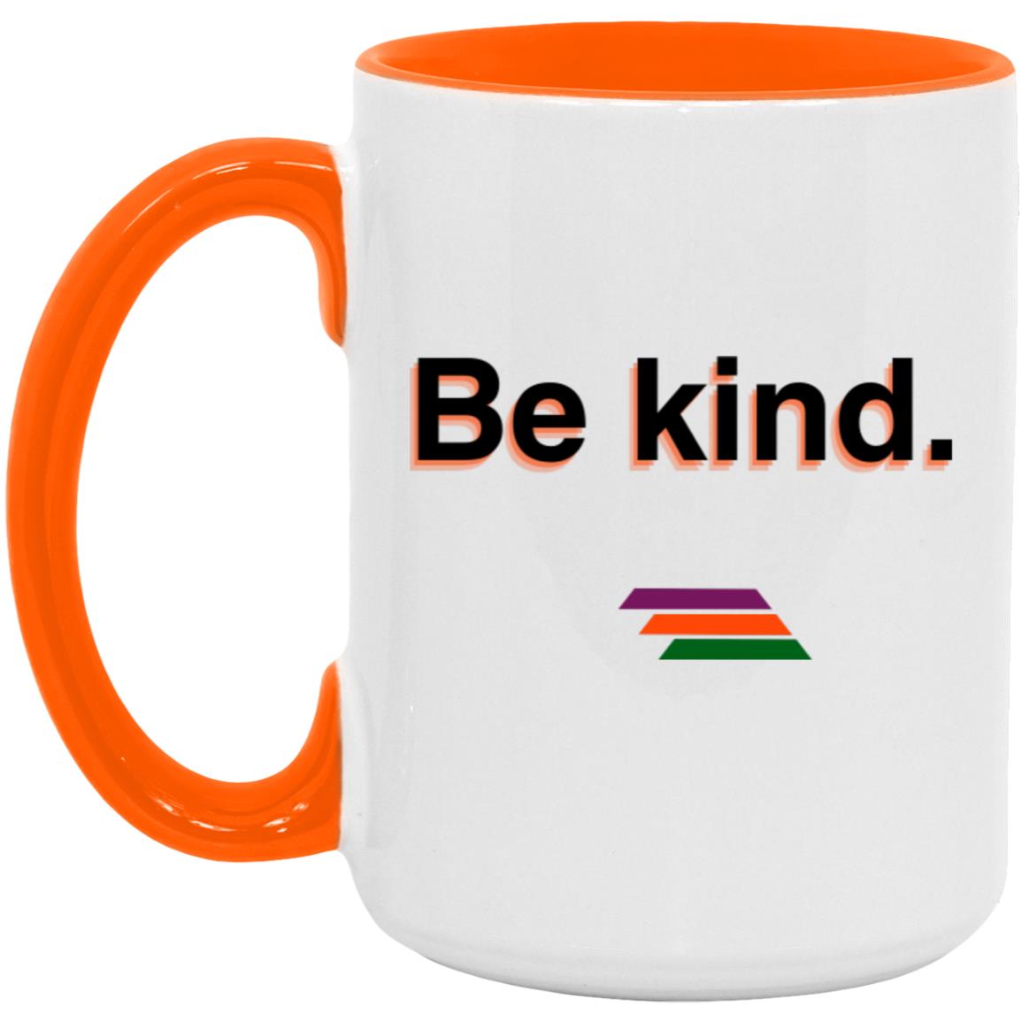 "Be kind." Coffee Cups | BetterSaid.co