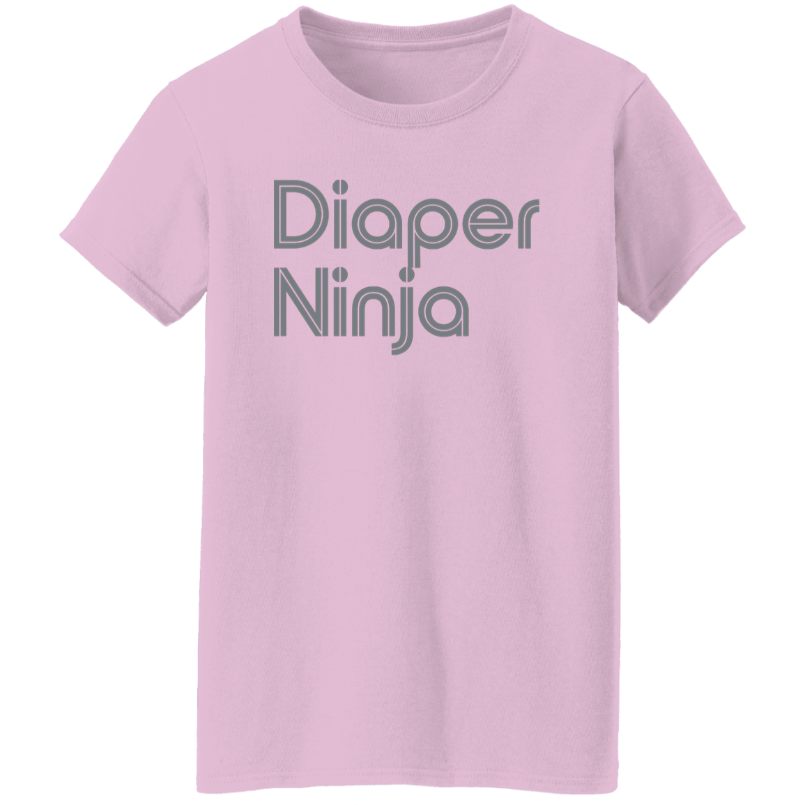 "Diaper Ninja" Womens T-shirt | BetterSaid.co