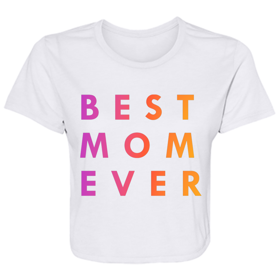 "Best. Mom. Ever." Womens Crop Top | BetterSaid.co