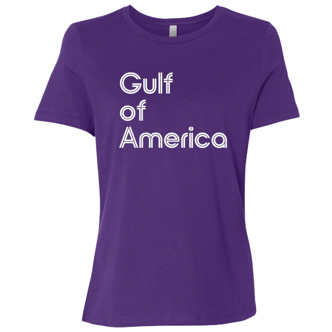 "Gulf of America" Womens Relaxed T-shirt | BetterSaid.co