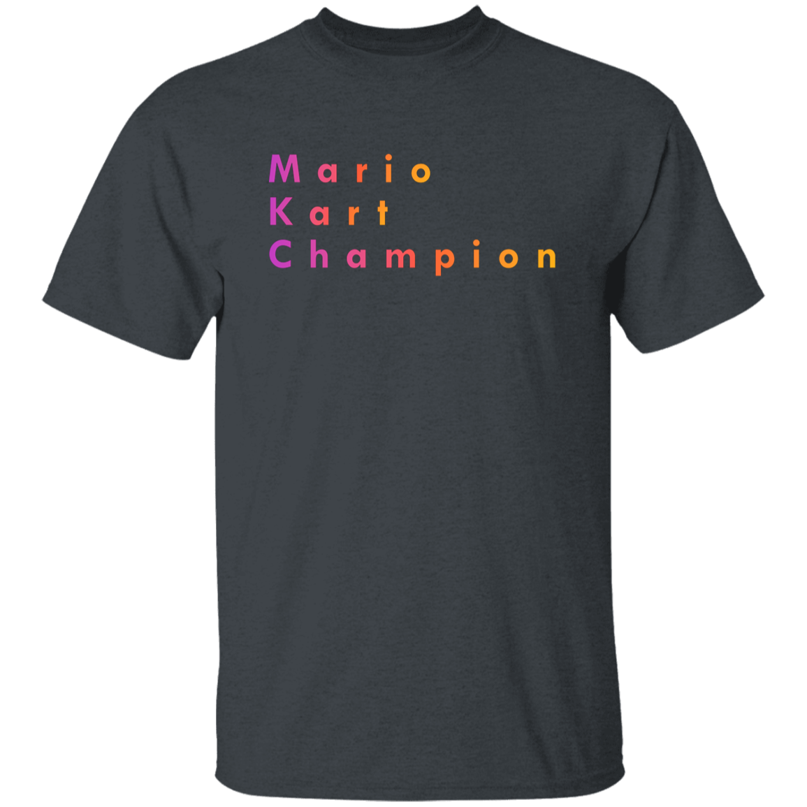 "Mario Kart Champion" Mens T-shirt | BetterSaid.co