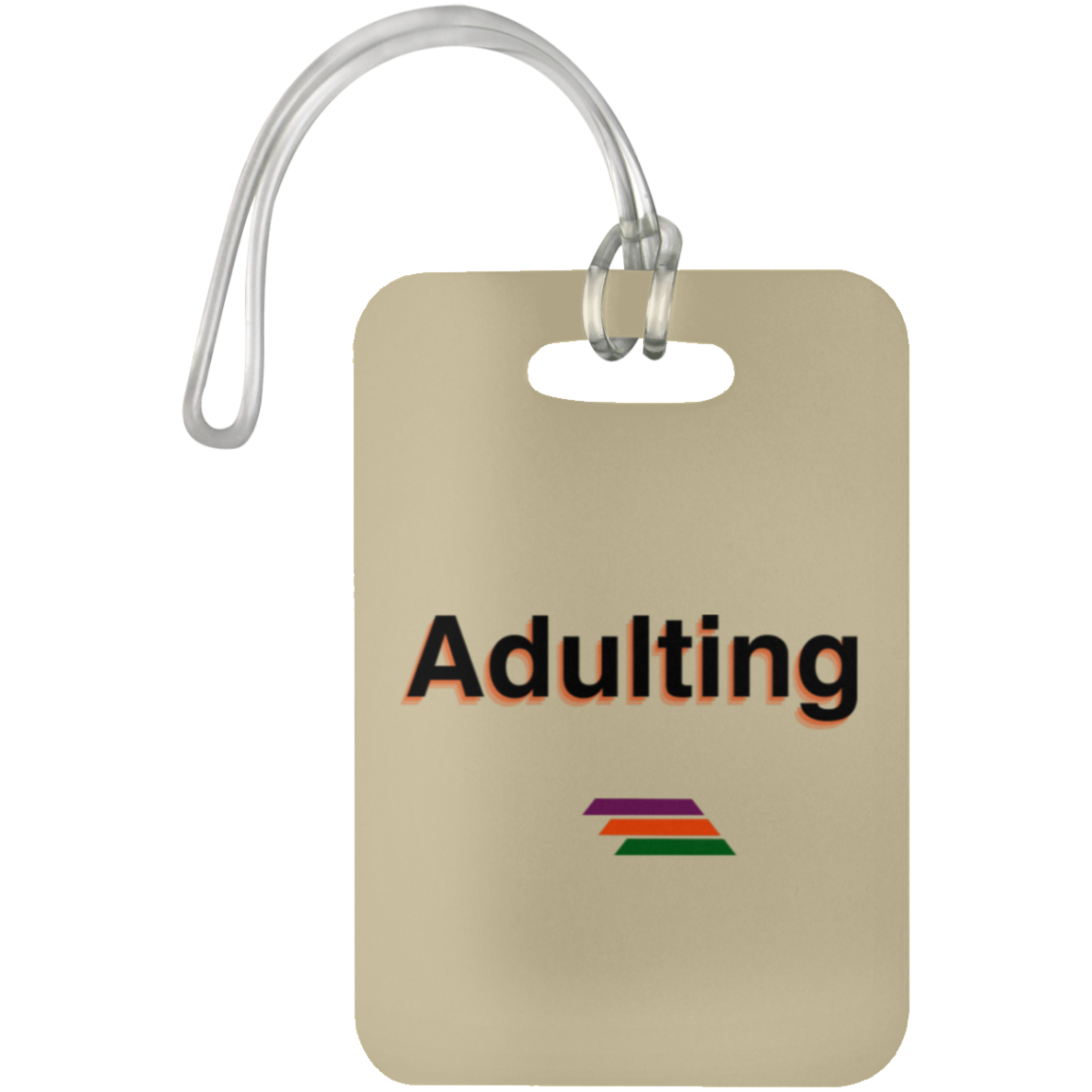 "Adulting" Luggage Bag Tag