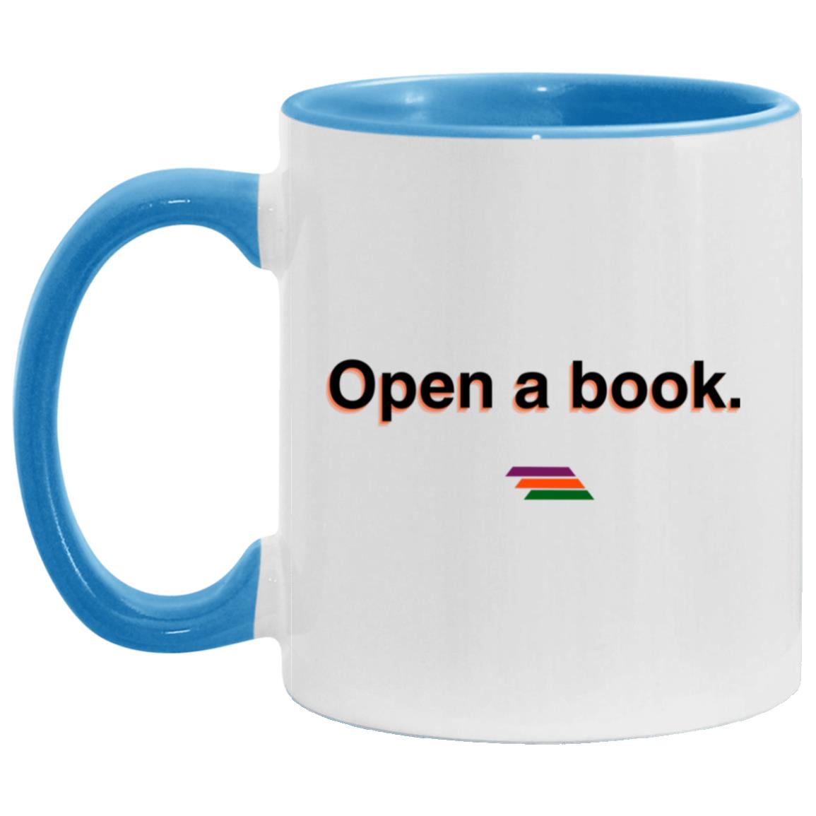 "Open a book." Coffee Cups | BetterSaid.co