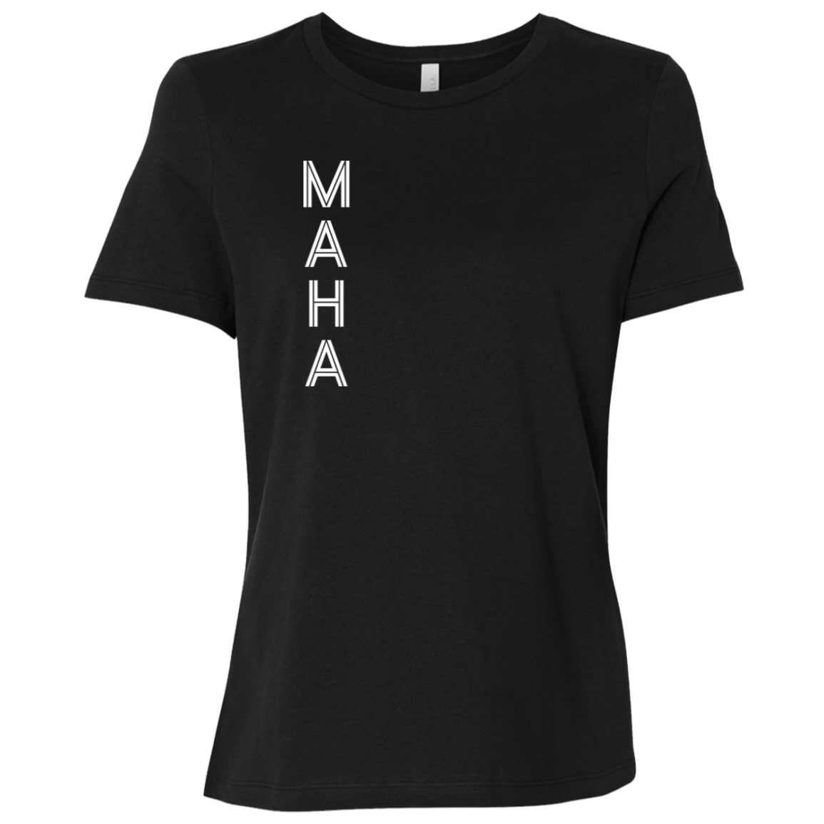 "MAHA" Womens Relaxed T-shirt | BetterSaid.co