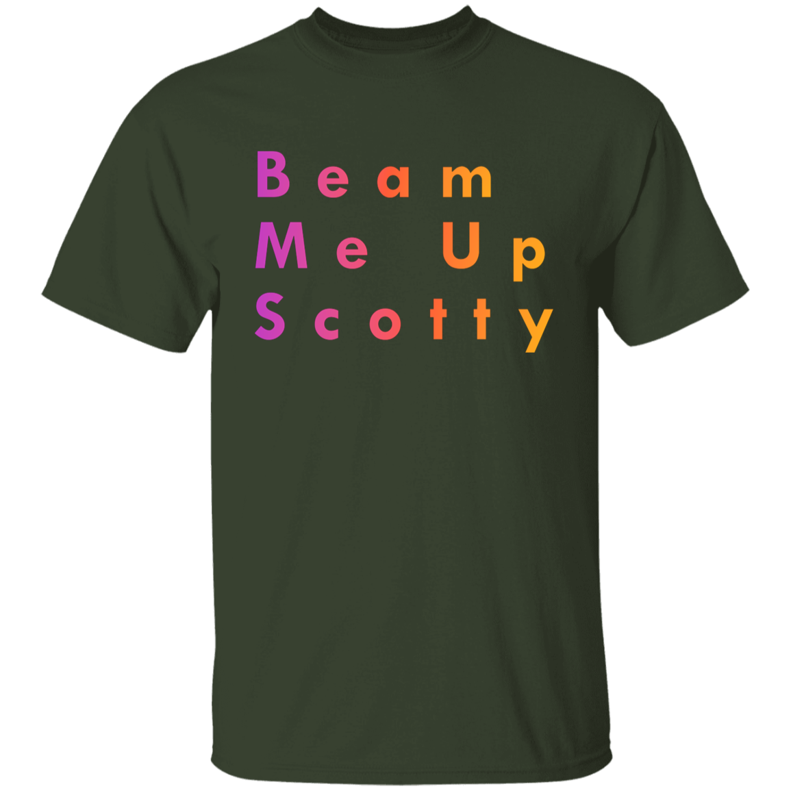 "Beam Me Up Scotty" Kids 100% Cotton T-shirt | BetterSaid.co