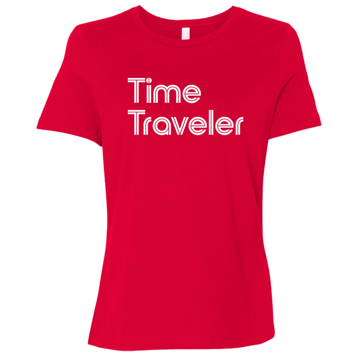 "Time Traveler" Womens Relaxed T-shirt | BetterSaid.co